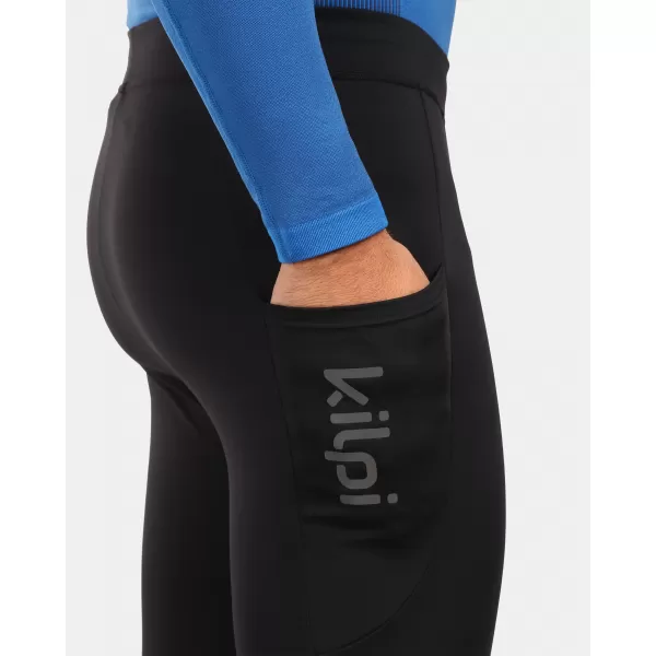  Férfi leggings KILPI ALEXO-M ZM0415KI FEKETE 