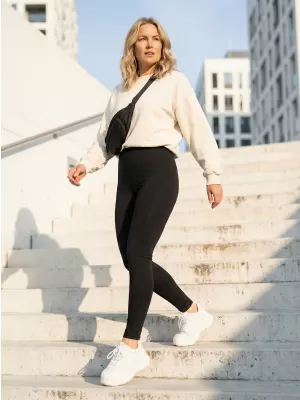 Női leggings ALTISPORT LORDA FEKETE
