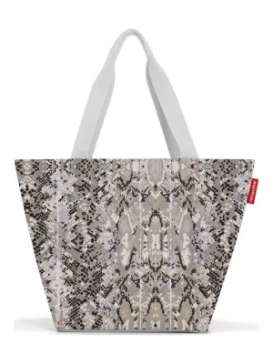 Kézitáska REISENTHEL SHOPPER M KÍGYÓ HOMOK