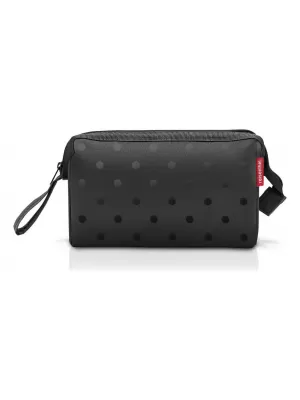 Kozmetikai táska REISENTHEL Travelcosmetic Glossy dots black FÉNYES PÖTTYÖK FEKETE