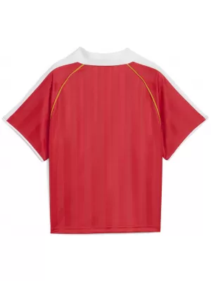 Női mez PUMA T7 RELAXED FOOTBALL JERSEY 63215711 MINDEN IDŐK PIROS