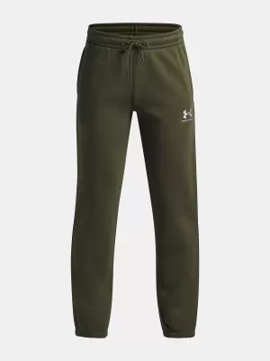 Fiú melegítőnadrág UNDER ARMOUR B ICON FLC JOGGER TAPING 1390294-391 ZÖLD