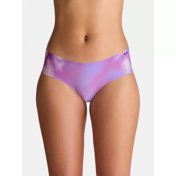  Női bugyi UNDER ARMOUR UA PURE STRETCH NS HIP - 3PK 1383896-575 TRANSZPARENS 