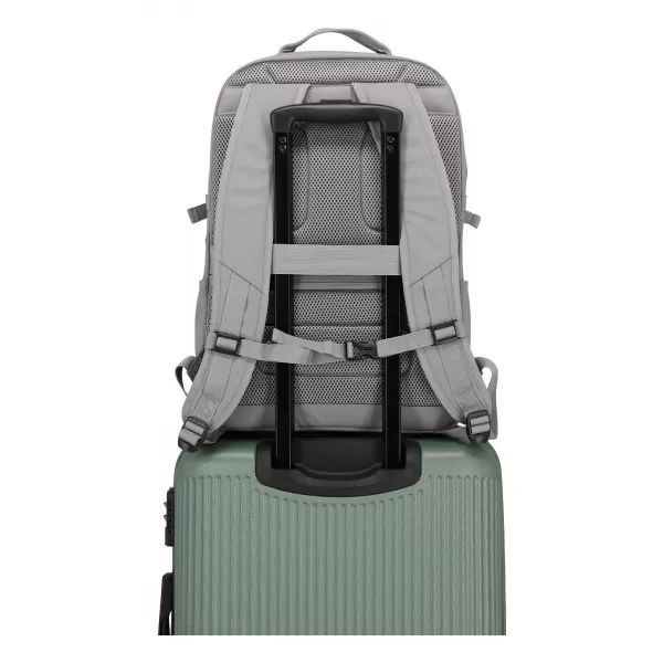  Hátizsák TRAVELITE BASICS BACKPACK WATER-REPELLENT VILÁGOSSZÜRKE 