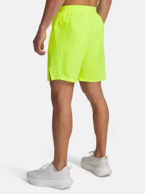 Férfi rövidnadrág UNDER ARMOUR UA LAUNCH 7 SHORTS BOROSTYÁN