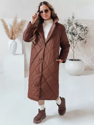 Női kabát DSTREET TY4917 BARNA