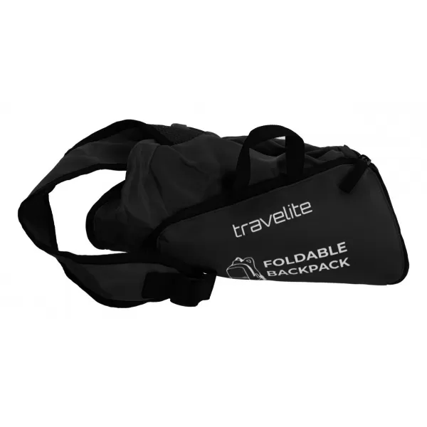  Hátizsák TRAVELITE FOLDABLE BACKPACK FEKETE 