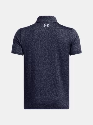 Fiú póló UNDER ARMOUR UA PLAYOFF PRINTED POLO 1382681-413 KÉK
