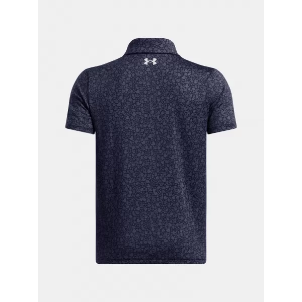  Fiú póló UNDER ARMOUR UA PLAYOFF PRINTED POLO 1382681-413 KÉK 