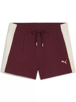 Hölgyek rövidnadrágja PUMA T7 PINTUCK SHORTS 4' 63213996 RUBIN CSILLOGÁS