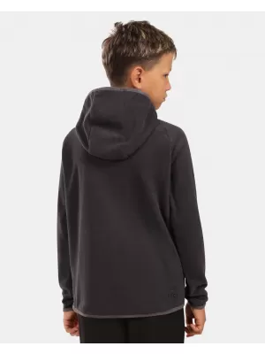Fiú gyapjú pulóver KILPI FLOND-JB ZJ0202KI FEKETE