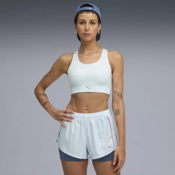  Hölgy melltartó PUMA PWRBREATHE RUN BRA 52507497 TENGERI ÜVEG 