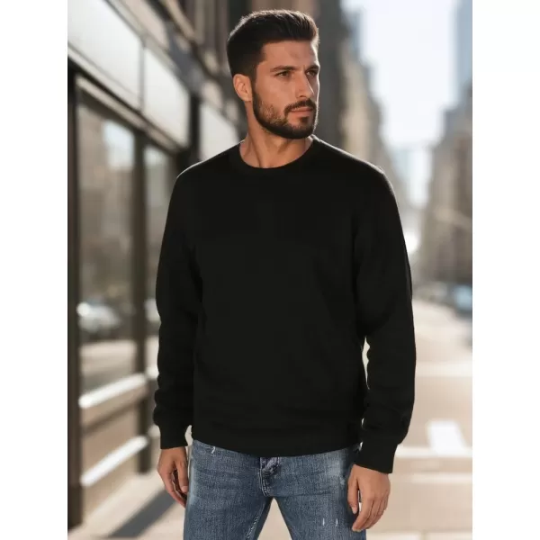  Férfi pulóver DSTREET BX5915 FEKETE 