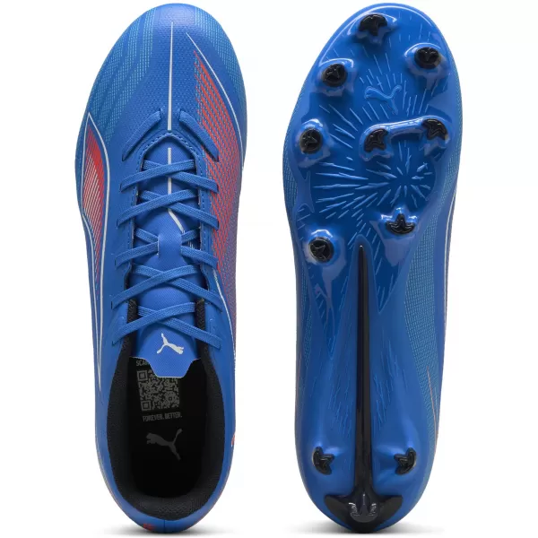 Férfi cipő PUMA ULTRA 6 PLAY FG/AG 10853201 ULTRA KÉK/FEHÉR/IZZÓ PIROS 