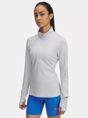 Női póló UNDER ARMOUR UA LAUNCH PRO HALF ZIP 1379349-014 SZÜRKE