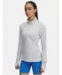 Női póló UNDER ARMOUR UA LAUNCH PRO HALF ZIP 1379349-014 SZÜRKE