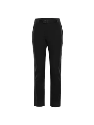 Női softshell nadrág ALPINE PRO CORBA LPAF663 FEKETE