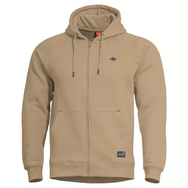  Pulóver PENTAGON PHAETON HOOD ZIP SWEATER K09021 CSERBARNA 
