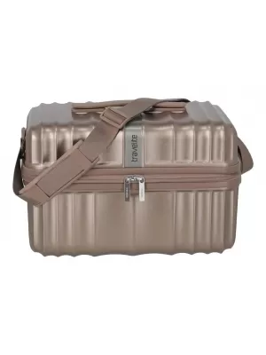 Bőrönd TRAVELITE PAROS BEAUTY CASE CAPPUCCINO
