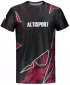 Prémium férfi szabadidő ing ALTISPORT VOJ/ALM123TR06 FEKETE-PIROS