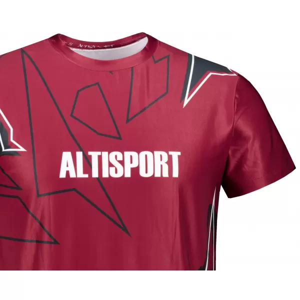  Prémium férfi szabadidő ing ALTISPORT VOJ/ALM123TR06 SÖTÉTVÖRÖS 