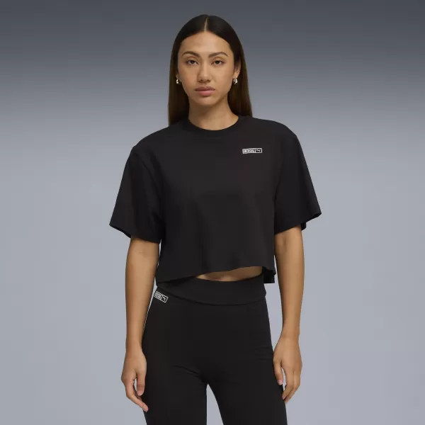  Ing PUMA X ROSÉ TEE 63380601 PUMA FEKETE 