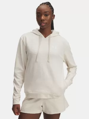 Női pulóver UNDER ARMOUR UA RIVAL TERRY HOODIE 6005511-783 BARNA