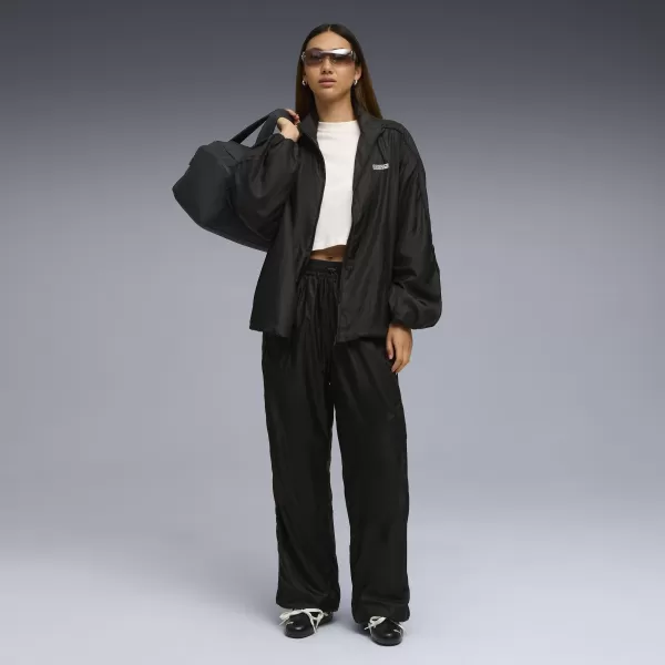  Női kabát PUMA X ROSÉ T7 TRACK JACKET 63379301 PUMA FEKETE 