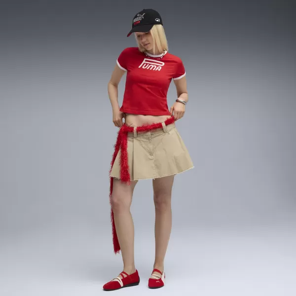  Női póló PUMA FUTURE MINDEN IDŐK PIROS 