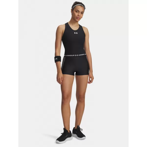  Női rövidnadrág UNDER ARMOUR UA HG RIB SHORTY 6004852-001 FEKETE 