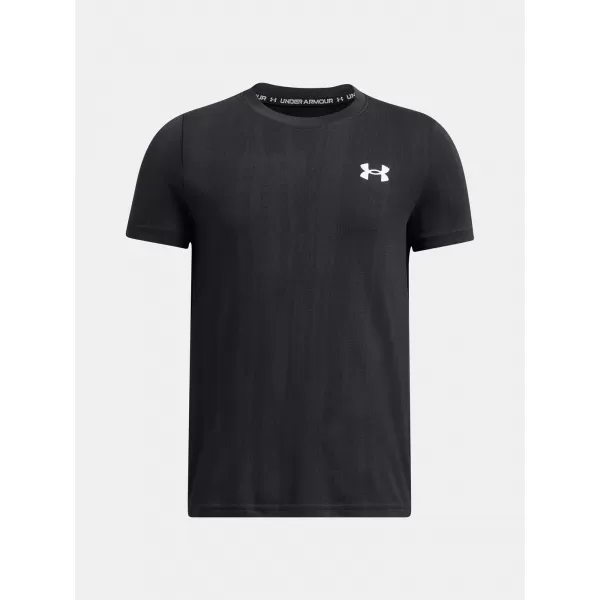  Fiú póló UNDER ARMOUR VANISH SEAMLESS SS 1388130-001 FEKETE 