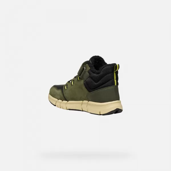  Fiú bokacsizma GEOX FLEXYPER B ABX J949XA032MEC0498 KHAKI 