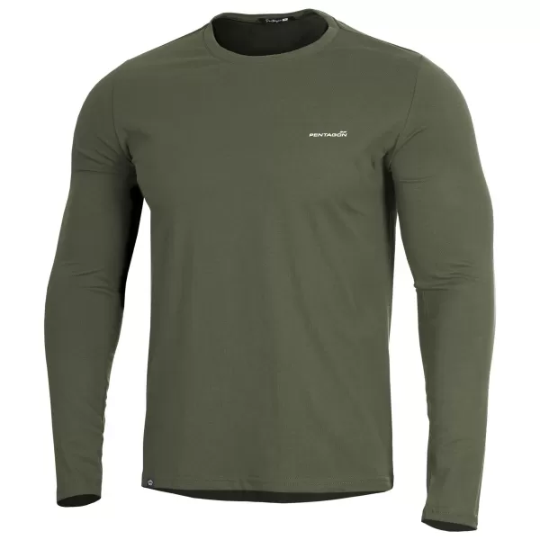  póló PENTAGON AGERON 2.0 LONG ARM SHIRT K09029 OLÍVA ZÖLD 