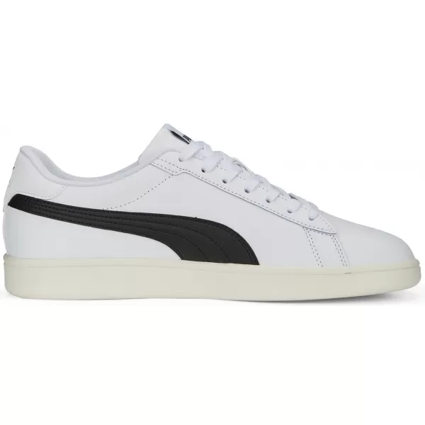  Férfi cipő PUMA SMASH 3.0 L 39098703 PUMA FEHÉR/FEKETE/ARANY/ELEFÁNTCSONT 