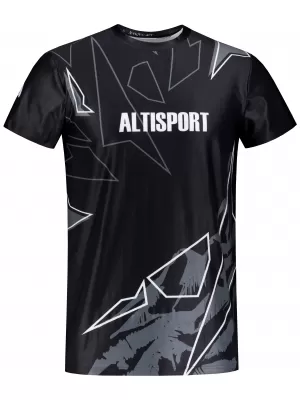 Prémium férfi szabadidő ing ALTISPORT VOJ/ALM123TR06 FEKETE-FEHÉR