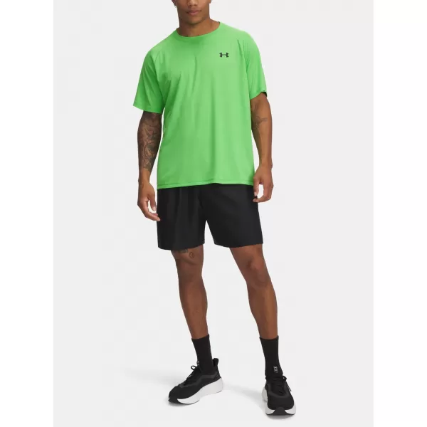  Férfi rövidnadrág UNDER ARMOUR UA TECH WOVEN WORDMARK SHORT FEKETE 
