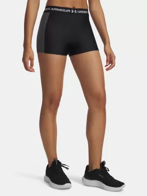 Női rövidnadrág UNDER ARMOUR UA HG RIB SHORTY 6004852-001 FEKETE