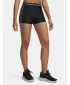 Női rövidnadrág UNDER ARMOUR UA HG RIB SHORTY 6004852-001 FEKETE