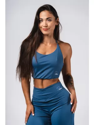 Deni x Sports tank top 309 BLUE Nebbia