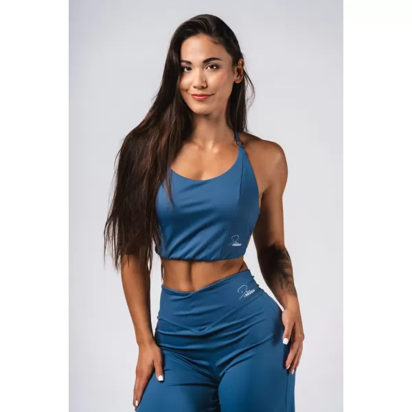  Deni x Sports tank top 309 BLUE Nebbia 