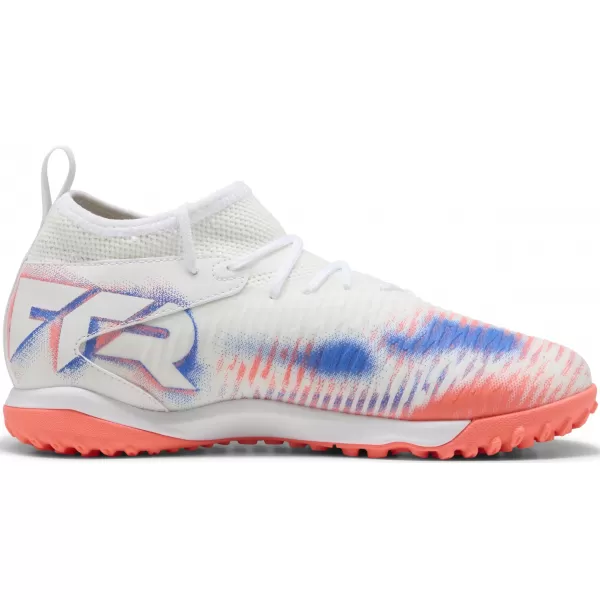  Futballcipők PUMA FUTURE 8 MATCH TT + MID JR 10861601 WHITE/ FEHÉR/PUMA FEKETE/VILÁGÍTÓ VÖRÖS 