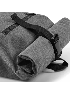 | BG 855 GREY MARL/BLACK BagBase