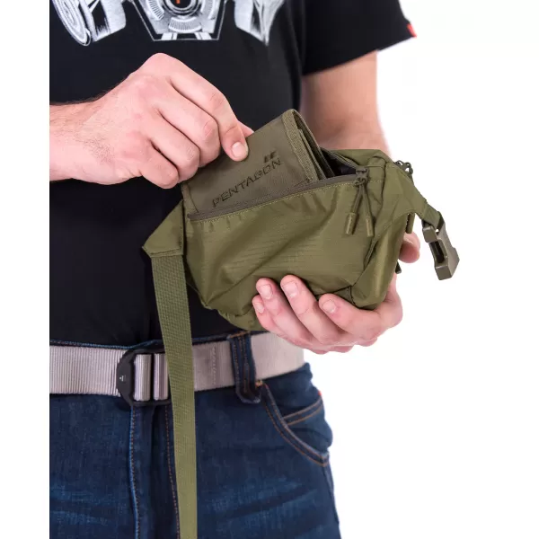  Ház PENTAGON MINOR TRAVEL POUCH K17080 FEKETE 