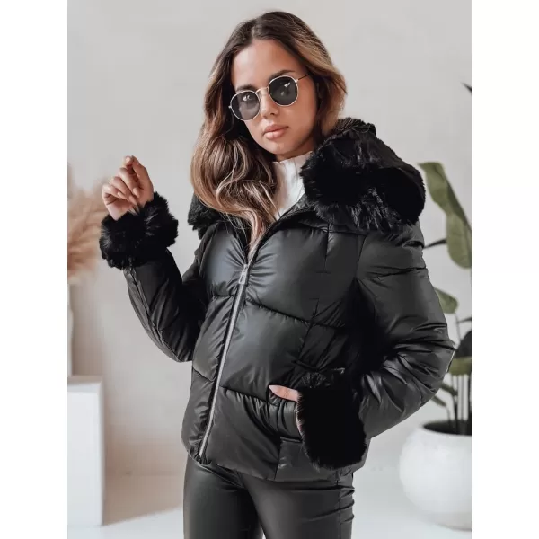  Női kabát DSTREET TY5067 FEKETE 