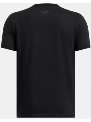 Fiú póló UNDER ARMOUR UA B BOXED SPORTS UPDATE SS 1388672-001 FEKETE