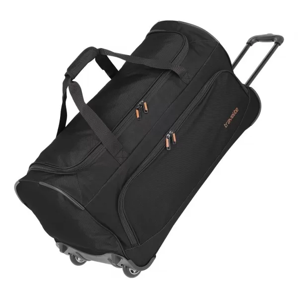  Bőrönd TRAVELITE Basics Fresh Wheeled Duffle FEKETE 