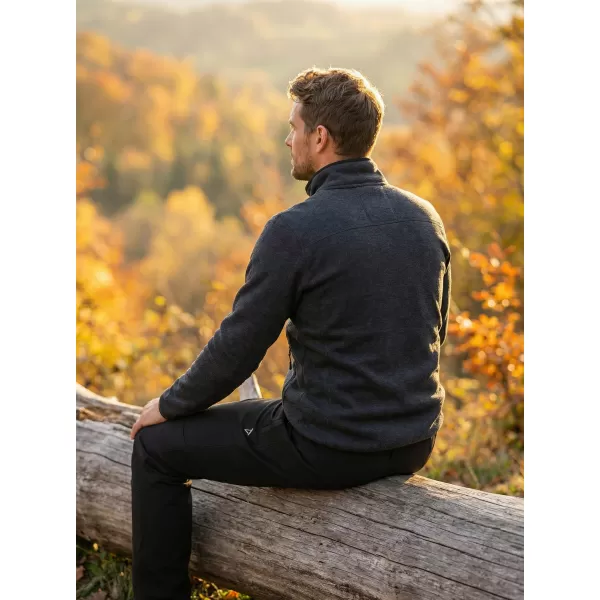  Férfi softshell nadrág ALTISPORT CORRON FEKETE 