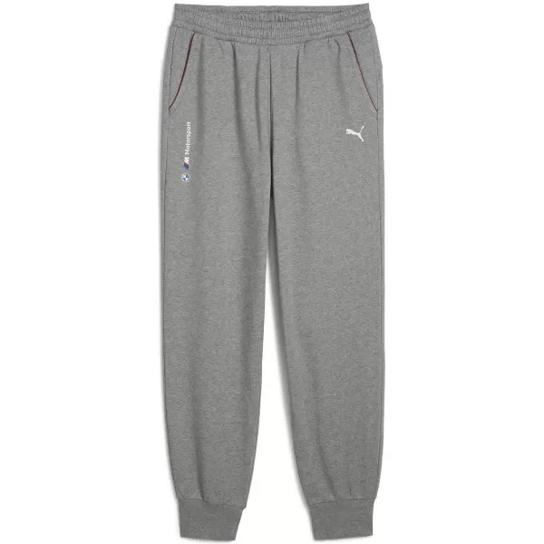  Férfi zeneszámok PUMA BMW MMS ESS+ PANTS FLEECE 62749903 KÖZEPES SZÜRKE HEATHER 