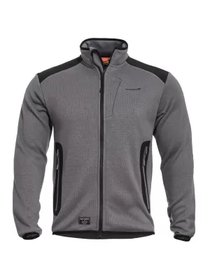 Pulóver PENTAGON AMINTOR FLEECE JACKET K08028 FARKAS/SZÜRKE