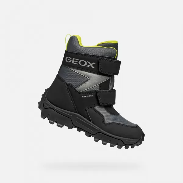  Fiú bokacsizma GEOX HIMALAYA B ABX J46FRE0FU50C1267 SZÜRKE 